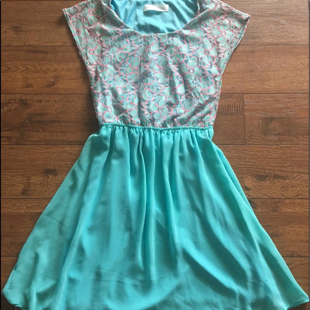 Flowy floral dress